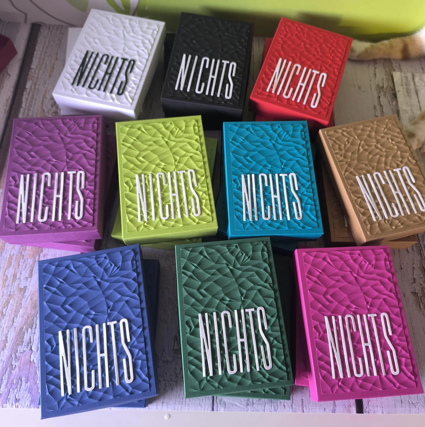 NICHTS Schachtel – Witziges Geschenk für alle, die sich nichts wünschen