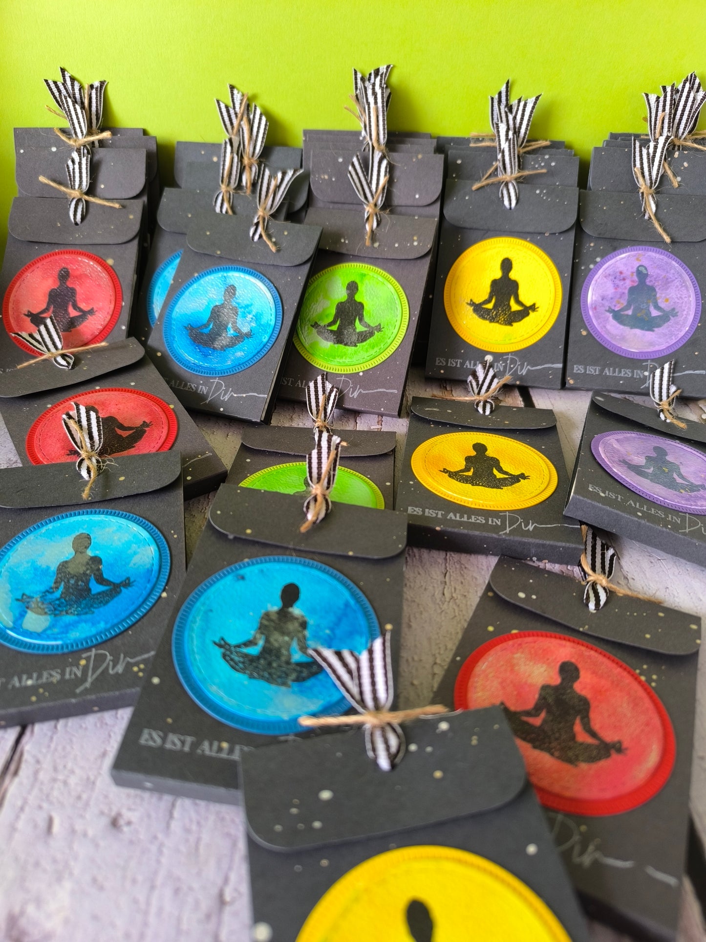 Teebeutel Geschenk – Handgemachte Yoga & Wellness Verpackung als Aufmerksamkeit