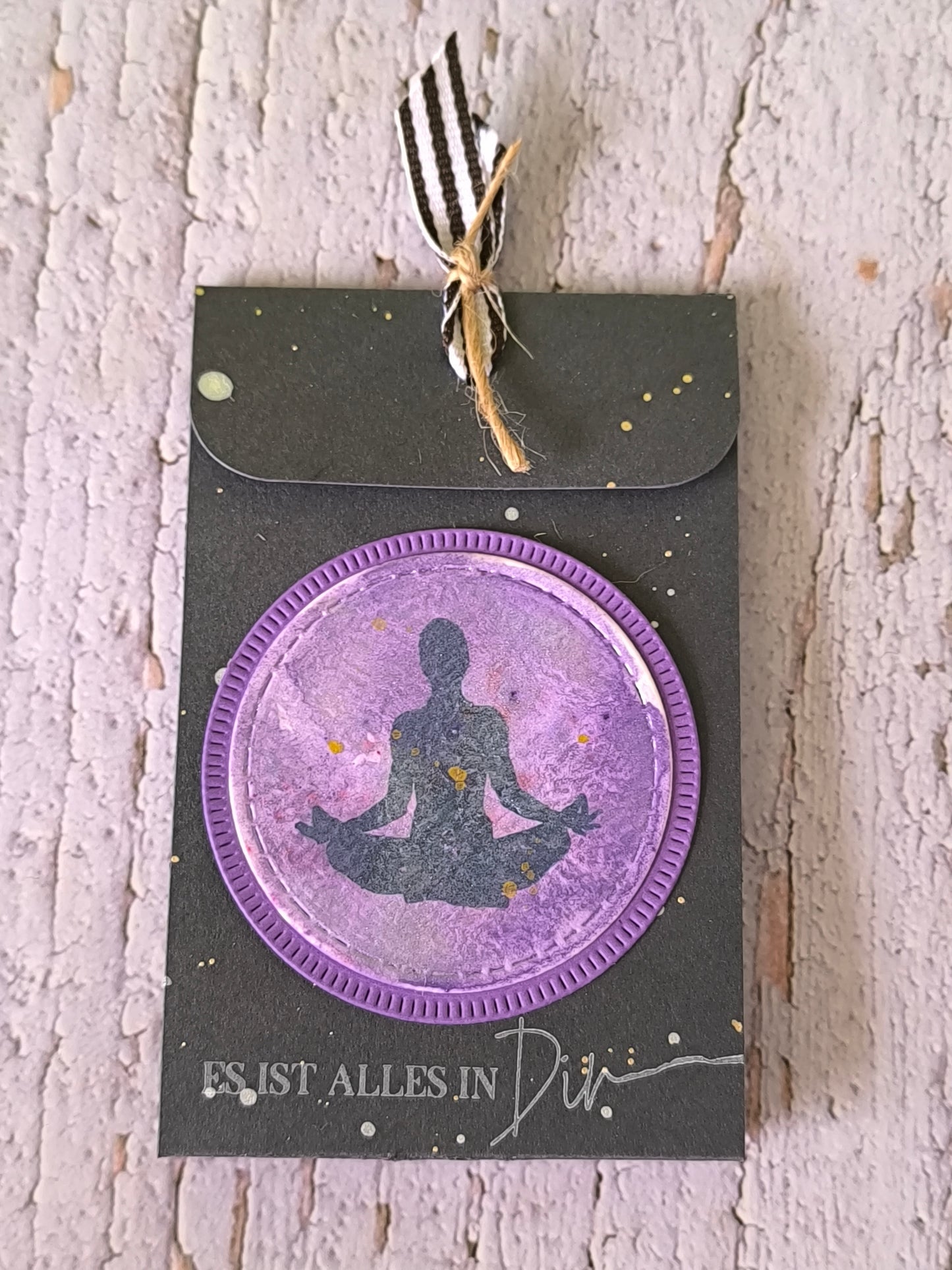Teebeutel Geschenk – Handgemachte Yoga & Wellness Verpackung als Aufmerksamkeit