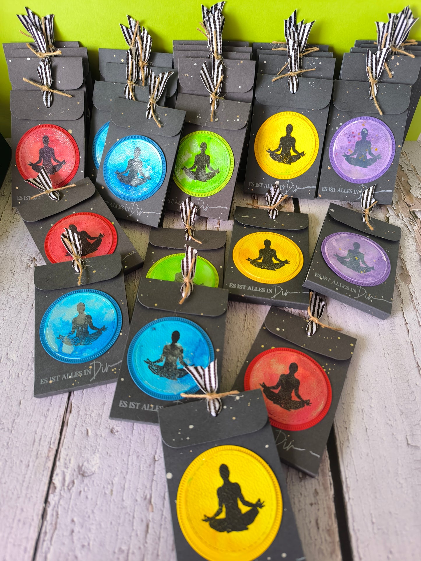Teebeutel Geschenk – Handgemachte Yoga & Wellness Verpackung als Aufmerksamkeit