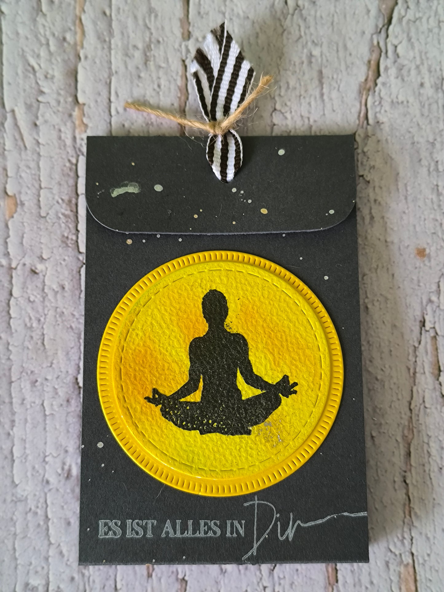 Teebeutel Geschenk – Handgemachte Yoga & Wellness Verpackung als Aufmerksamkeit