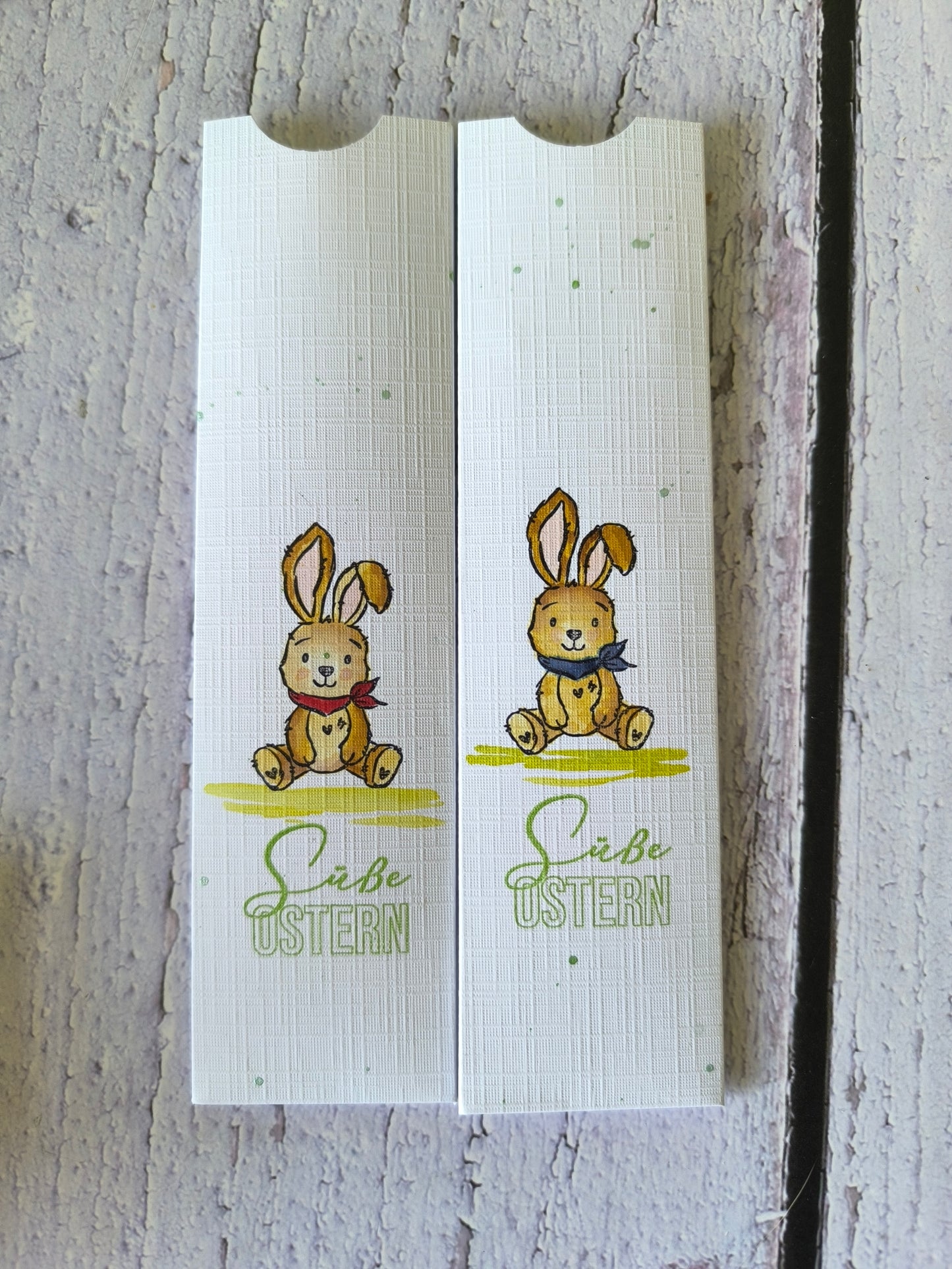 Oster Schokololly Verpackung – Handgestempelte Geschenkverpackung in 3 Motiven